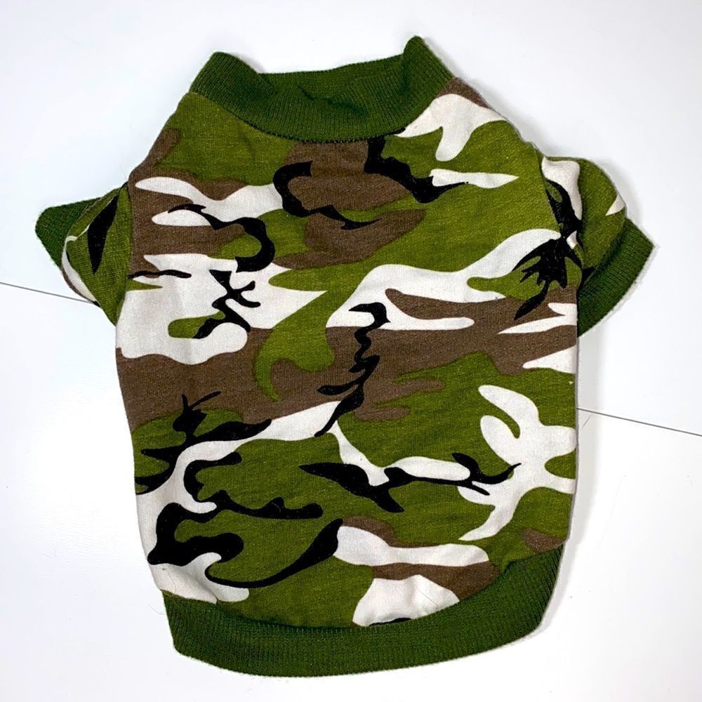 Camouflage Dog Tee Shirt